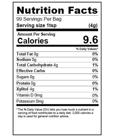 Health Garden Xylitol Sweetener 14 oz - Natural Sugar Alternative - Buy Online on GoSupps.com