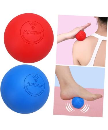 Solustrie 4-Piece Deep Tissue Massage Roller Set - Foot Exercise Mobility Balls for Plantar Fasciitis Relief & Trigger Point Therapy | Yoga & Massage Device - Buy Online on GoSupps.com