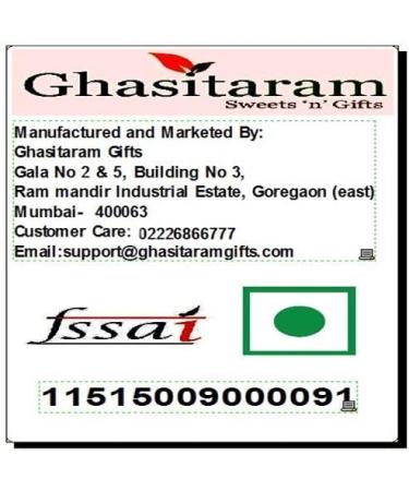 Jaiccha Ghasitaram Christmas Gifts Ghasitaram Hamper Box with Dryfruit Jars Ghasitaram Hamper Box with Dryfruit Jars Cap - Buy Online on GoSupps.com