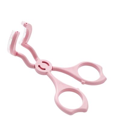 cont ct Lens Eyelid Stretcher - cont ct Lens Inserter and Remover | cont ct Lens Applicator with Integrated Soft Silicone Strip | Lens Eyelid Stretcher for Women (5.1x7.1x2.6cm) Pink