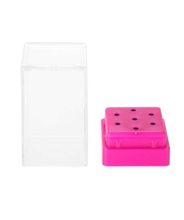 7 Slots Nail Drill Storage Box | Manicure Tool Organizer & Display Stand Holder Case - International Shipping Available - Buy Online on GoSupps.com
