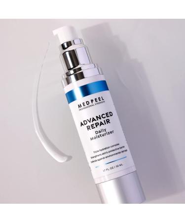 Medpeel Advanced Repair Daily Moisturizer | Vitamins E B3 & B5 | Soothing Aloe & Hyaluronic Acid - 1.7 fl oz | International Shipping Available - Buy Online on GoSupps.com