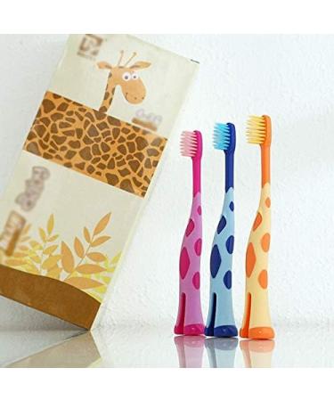 SUICRA Giraffe Superfine Soft Toothbrush - Cartoon Household Toothbrush for Gentle Cleaning | International Shipping - Buy Online on GoSupps.com