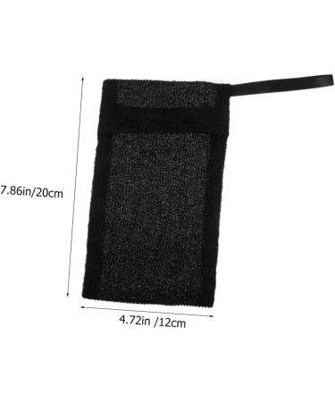 Baluue 8 Pcs Soap Foaming Mesh Bag Soap Bags for Soap Bars Soap Scrubber Pouch Foam Soap Nylon Fiber Black - Buy Online on GoSupps.com