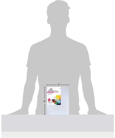 PHOENIX 8x10 Inch Stretched Canvas 10 Value Pack - Triple Primed 100% Cotton Blank Canvas for Oil, Acrylic & Pouring Art - Artist Framed Studio Set - Buy Online on GoSupps.com