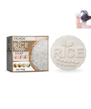 HADAVAKA 2in1 Rice Shampoo Bar Rice Shampoo Bars For Hair Growth Hair Loss Oil Control Shampoo Soap For Hair Growth Rice Water Shampoo And Conditioner For Hair Growth For Hair Growth (1)