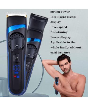 Hair Clippers for Men Adjustable Cordless Professional Hair Trimmer Powerful Electric Hair Clipper Men Hair Cutting miachine LED Display With Box - Buy Online on GoSupps.com