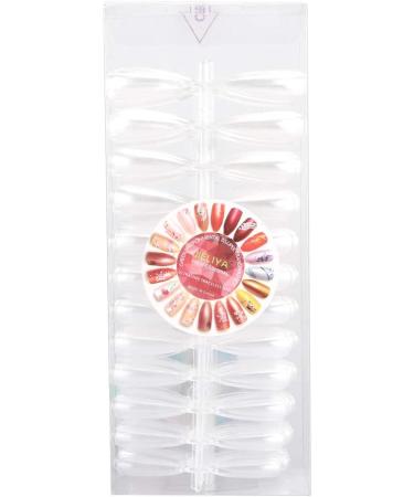 False Nail High Toughness DIY Decoration Manicure Tool Made of Quality Material No Need Polishing (Clear) - Buy Online on GoSupps.com