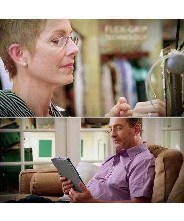 Unisex Compact Visual Aid Mini Nose Clip Iron-Free Reading Glasses - Slide Reading Help for Men & Women - Buy Online on GoSupps.com