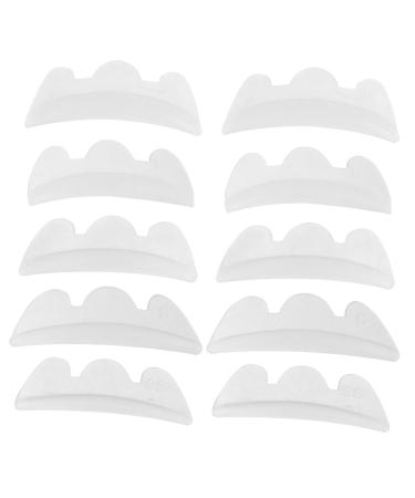 Healeved 10 Pairs Eyelash Spacer Lash Lift Rods Silicone Eyelash Lift Pads Eyelash Beauty Tool Lash Lift Supplies Lash Lift Kit Eyelash Perming Tool Silicone Eyelash Perming Pads