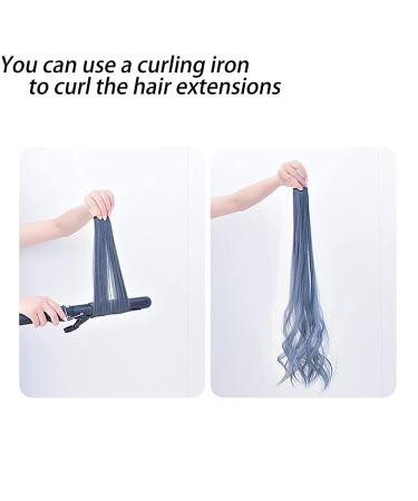 11 Pieces Colorful Hair Extensions for Children & Women - Synthetic Hair Parts & Bands - Buy Online on GoSupps.com