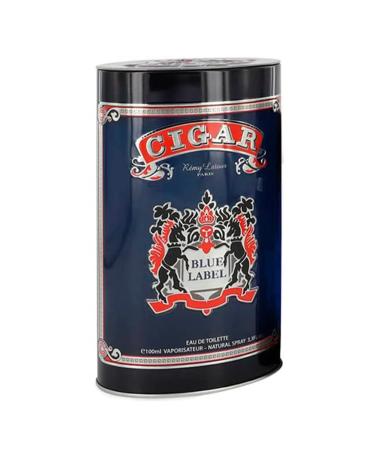 Cigar Blue Label Men 3.3 oz EDT Spray 3.3 Ounce (Pack of 1) - Buy Online on GoSupps.com