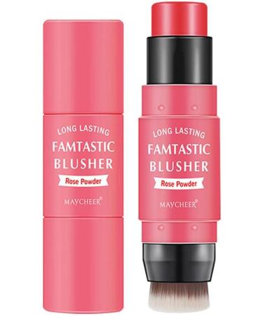 Cream Blush Stick Waterproof Cream Blush Stick for Cheeks | Natural Cheek Blush for Lip Eye Makeup Stick Women Makeup 2# - Buy Online on GoSupps.com