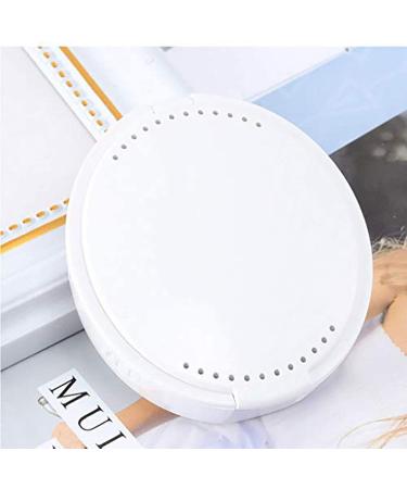 Denture Box Retainer Case with Mirror for Office, Home, Travel - Black - Buy Online on GoSupps.com