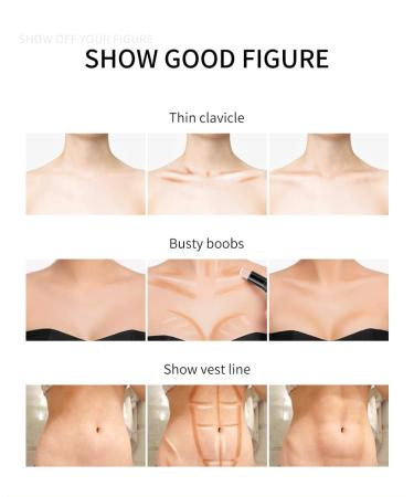 AZLESLOG 2023 Upgrade Contour Stick - Double-End Highlighter Stick, 2 Colors, Face Makeup & Concealer in Lotus Light Brown - Buy Online on GoSupps.com