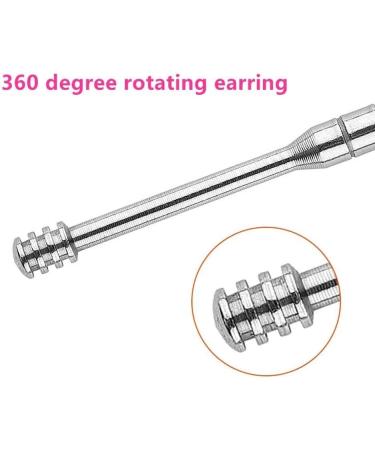 ygqzm Ear Wax Cleaning Tools - Ear Cleaner Kit for Children and Adults | Ear Pick and Spoon Curette for Ear Wax Removal - Buy Online on GoSupps.com