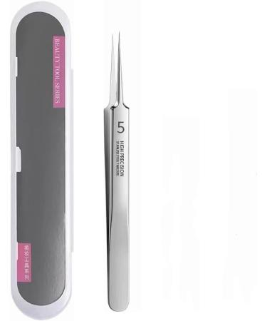 One Piece Metal Pointed Nose Tweezers Durable Stainless Steel Pointed Tweezers Fine Pointed Tweezers Ingrown Hair for Splitter Removal and Ingrown Hair Treatments - Buy Online on GoSupps.com