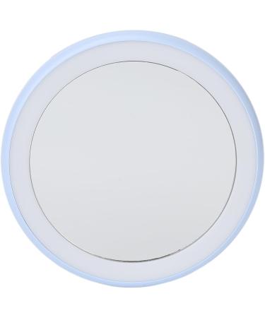 LED Lighted Travel Makeup Mirror Compact Dimmable Pocket Mirror Portable Handheld Makeup Mirror with Light USB Rechargeable Round Small Mirror for Purse Pocket Travel and Sky blue - Buy Online on GoSupps.com