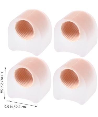 VANZACK Thumb Splint Separator 2 Pairs - Silicone Sleeves for Bunion Relief and Metatarsal Pads - Reusable and Breathable - 2.7x2.2cm - Buy Online on GoSupps.com