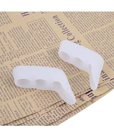 Greatangle UK Silicone Toe Separator - 3-Hole Small Toe Varus Correction for Overlapping Toes - Foot Care for Men & Women - Buy Online on GoSupps.com