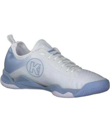 Kempa Wing Lite 2.0 Women's Sneakers - Lightweight Breathable Handball & Running Shoes - White/Lake Blue - International Shipping Available - Buy Online on GoSupps.com