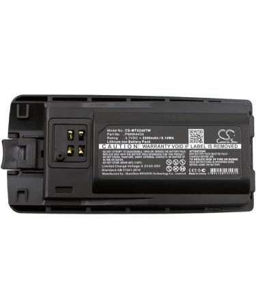 PMNN4434AR 2200mAh Battery for XT460 RMM2050 XT420 XT220 RMU2080d RMU2080 RMV2080 RMU2040 - Compatible 3.7V Solution for International Shipping - Buy Online on GoSupps.com