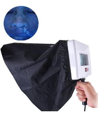 Portable Wood Lamp Skin Analyzer Lamp Magnifying Analyzer Skin Care Diagnosis 5 Times Magnifying Lamp for Home and Pets Face Blocking Hood Ringworm Test SPA Salon Equipment
