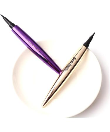 WOONEKY 2pcs Women Eyeliner Liquid Eyeliner Eye Liner Pencils Waterproof Eyeliner Pencil Purple - Buy Online on GoSupps.com