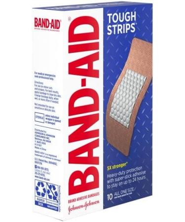 Band-Aid Tough-Strips Bandages Extra Large 30 Count - Pack of 3 - Buy Online on GoSupps.com
