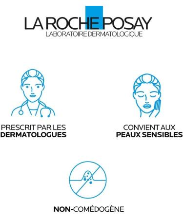 La Roche-Posay | Effaclar gel moussant purifiant nettoyant peau grasse | Nettoyant visage | Nettoie purifie & r duit les imperfections | Pour peaux grasses sensibles & acn iques | Lot de 2 x 400ml - Buy Online on GoSupps.com