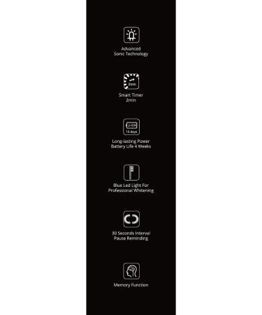 CRI Naturals Perfect Smile Whitening Electric Toothbrush - Clinically Tested & Dentist Approved, 4 Brushing Modes, LED Technology - Get Teeth 3 Shades Whiter in Just 7 Days - Buy Online on GoSupps.com