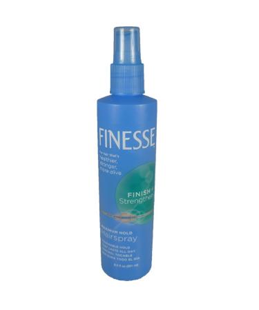 Finesse Finish + Strengthen Maximum Hold Hairspray 8.50 oz (Pack of 2)