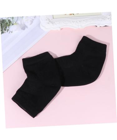 POPETPOP 2 Pairs Heel Protector Socks Back Foot Sleeve Heel Sleeves for Cracked Heels Heel Moisturizing Socks Silicone Heel Ankle Sleeve moisturising Heel Sock Breathable Miss Stockings - Buy Online on GoSupps.com