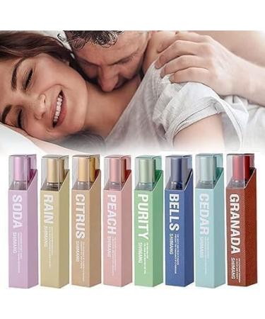 ZHBiwmatn 2024 New 8Pcs Lusty Pheromone Perfume The Original Pheromone Infused Essential Oil Perfume Pheromone Perfume for Women Pheromone Perfume Spray for Women 12ml