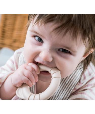 Dantoy Bei ring Baby Toys & Teether - Eco-Friendly Bioplastic Dental Aid from Denmark (Koralle/Beige) - Buy Online on GoSupps.com