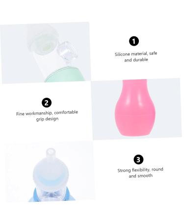 Hemoton Baby Suction Bowls 3pcs + Anti-Reflux Nasal Aspirator Kit: Silica Gel Nose Suction for Kids and Children - Buy Online on GoSupps.com