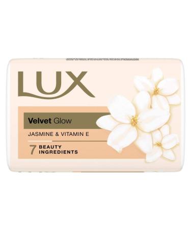 Lux Velvet Touch Jasmine & Almond Oil Soap Bar  3x150g