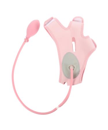 Beavorty 1pc Inflatable Face Strap Belt Face Lifting Strap Facial Beauty Supply Fabric Pink