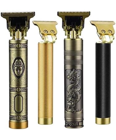 Pro Hair Clipper USB Rechargeable Hair Clipper Men's Hairdresser Professional Beard Trimmer T-Blade 0 Mm Cutter Electric Haircut(RC476J) - Buy Online on GoSupps.com