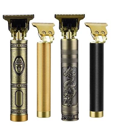 Professional USB Rechargeable Hair Clippers for Men - T-Blade Beard Trimmer & Electric Haircut RC477A - Buy Online on GoSupps.com