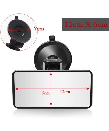 SunTop Adjustable Car Baby Mirror | Rear Seat Baby Mirror with Suction Cup | Safe Travel for Infants & Children - Buy Online on GoSupps.com