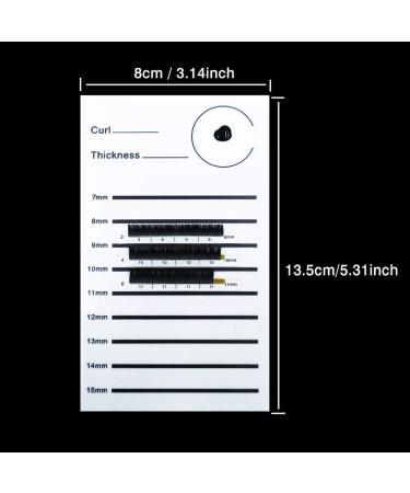5 Pieces Acrylic Eyelash Extension Pallet Set by B&Q Lash - Lash Tile Hand Plate Holder for Adhesive Glue - Eyelash Tools - Buy Online on GoSupps.com