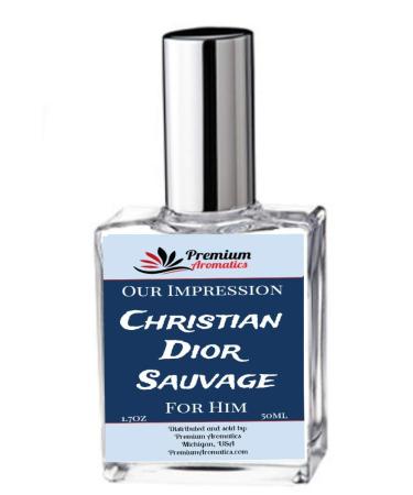 Our Impression of fragrance perfumes and colognes (1.7oz / 50ml) (Sauvage)