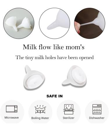Dongdong Pet Silicone Feeding Set for Newborn Kittens, Puppies & Small Animals - 5 pcs, White - Buy Online on GoSupps.com