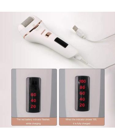 Electric Callus Remover Vacuum Suction and 3 Roller Heads for Cracked Heels and Dead Hard Cracked Dry Skin - Buy Online on GoSupps.com