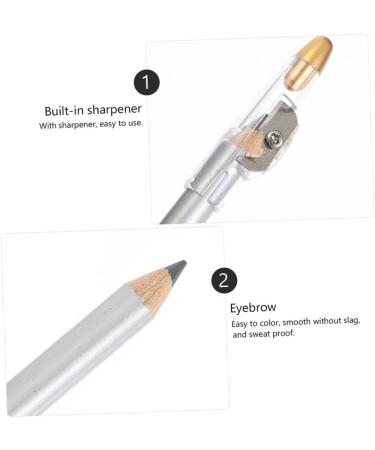 WOONEKY 10pcs Pencil Sharpener Eyebrow Pencil Eyeshadow Pencil Gadgets Eye Shadow Pencils Makeup Sharpener - Buy Online on GoSupps.com