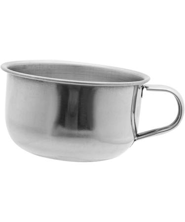 3pcs Stainless Steel Shaving Bowl Set - Perfect Gift for Men | Round Shaving Accessories - Buy Online on GoSupps.com