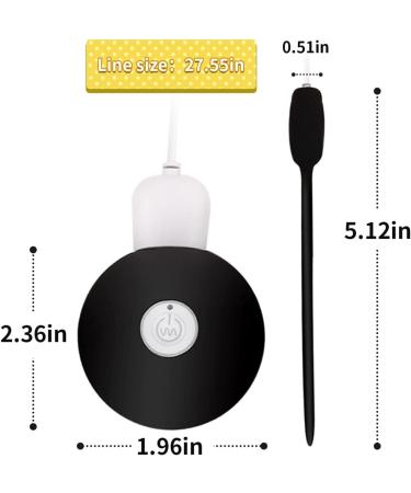 T2-Frequency of the Solo Male Urethral Plug Kit at Different Speeds will Create the Greatest Force - Buy Online on GoSupps.com
