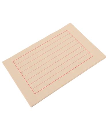 NUOBESTY 50 Sheets Rice Paper Calligraphy Practice Paper Calligraphy Paper for Beginners Calligraphy Ink