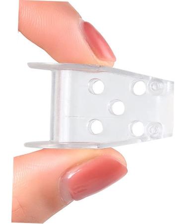 DOITOOL 32pcs Little Bunion Correction Pinky Separators Stretcher Supplies - Relief and Correctors Salon Kit - Transparent Reusable Spacers for Pressure Relief - Buy Online on GoSupps.com